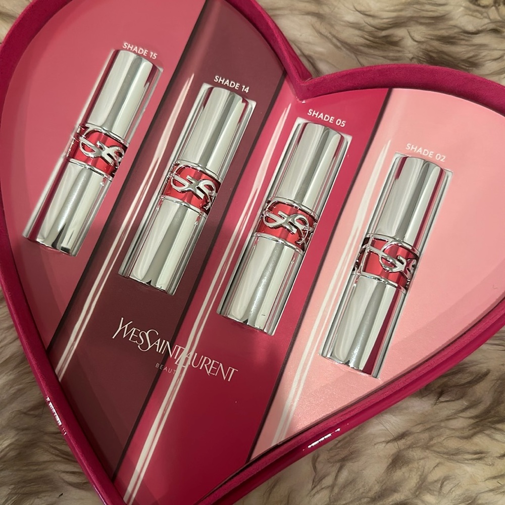 YSL YVES SAINT LAURENT Candy glaze Lip Gloss Stick in shades 15, 14, 05, & 02
